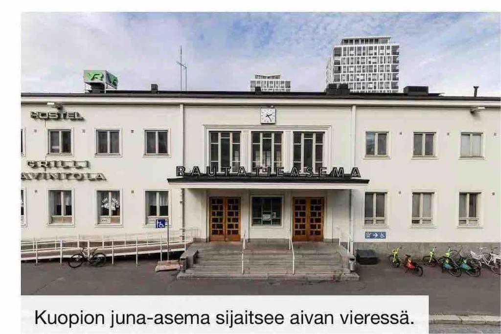 Apartment Near The Train Station, Free Parking &Netflix Kuopio Esterno foto